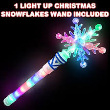 artcreativity christmas snowflake wand