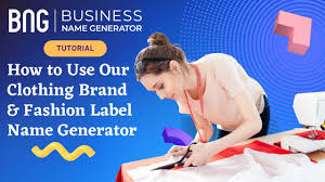free clothing brand name generator