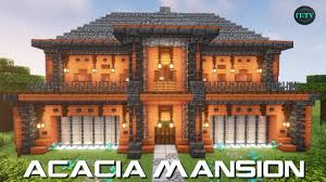 acacia mansion in minecraft tutorial