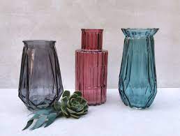 Large Coloured Vases Hand Creations