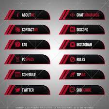 When you aren't online, your twitch banner will take up the majority of your profile's space on the screen. 100 Free Twitch Panel Template Updated Twitch Overlay Template Instagram Logo Twitch Youtube Design