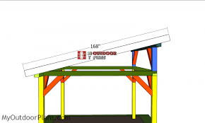 12 12 lean to pavilion roof plans