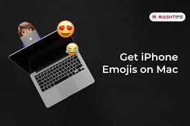 how to get emojis from iphone on mac