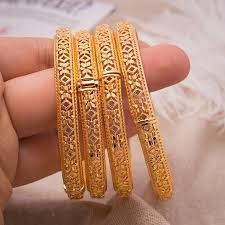 1gold bangle handmade 24k gold plt