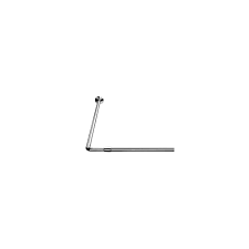 shower rail l shaped telescopic rod