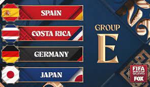 2022 Fifa World Cup Group E gambar png