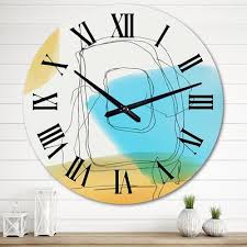 Mid Century Modern Wall Clock