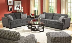 Slate Grey Chenille Stylish Sofa