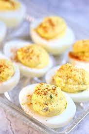 easy southern deviled eggs relish or