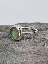 sea gl sterling silver ring