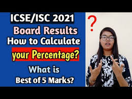 icse isc board results 2021 how to