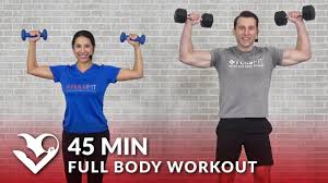 45 min total body strength workout