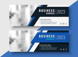 horizontal banner template images