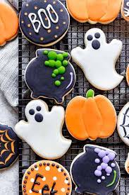 Decorated Sugar Cookies For Halloween gambar png