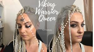 viking warrior queen makeup shield