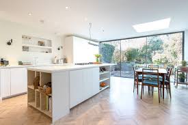 Open Plan Kitchen Diner With Full Width