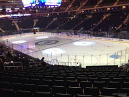 Madison Square Garden Section 120 New York Rangers