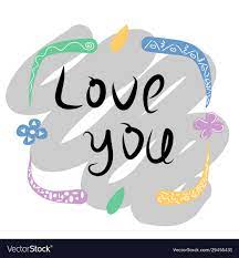 love you2 royalty free vector image
