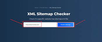 use the xml sitemap checker to find and