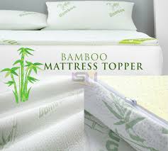memory foam bamboo mattress topper 2