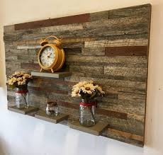 Reclaimed Barn Wood Wall Art With