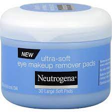 soft eye makeup remover pads 30 ct jar