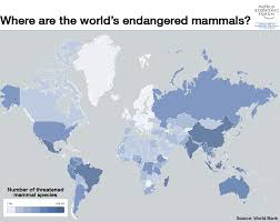 Which Country Has The Most Endangered Animals World