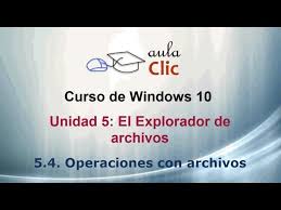 curso de windows 10 5 4 operaciones