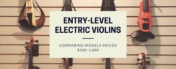 500 999 Electric Violin Comparison Video Chart