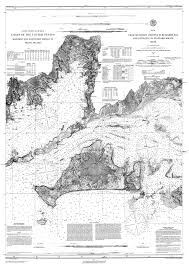 18 X 24 Inch 1860 Us Old Nautical Map Drawing Chart Of Navigation Charts Of The Coast Of The Us From Monomoy And Nantucket Shoals To Block Island And