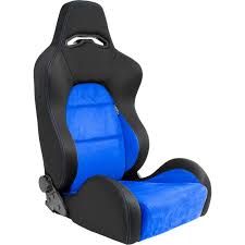 Sport Seat Eco Soft Black Blue
