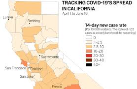 A case of the new coronavirus has been diagnosed in san diego county, california, bringing the total number of cases in the u.s. Watch A Time Lapse View Of How The Coronavirus Spread Across California East Bay Times