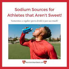 best sodium sources w o sugar for