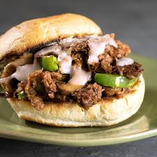 Buying a good piece of steak does most of the work for you as basically. Heritage Premium Meats This Steak Bomb Sandwich Recipe Is Loaded With Finely Sliced 100 Usa Ribeye Steak Onion Pepper Mushroom And Cheese On A Toasted Bun Try The Recipe Now