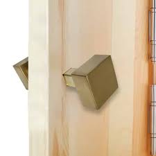 Glass Door Knob Square Stainless Steel
