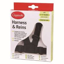 Clippasafe Harness Reins Black