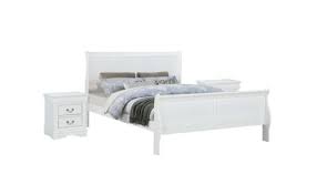 3pc Sleigh Bed Master Bedroom Set