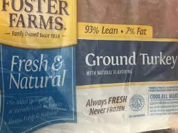 lean ground turkey nutrition facts