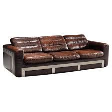 roche bobois sofa in original brown