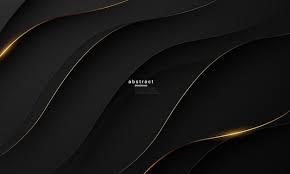 The Beauty Of A Gold Black Poster On An