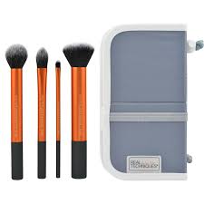 makeup brush set 2 in 1 pouch 1403