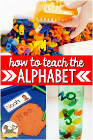 teaching the alphabet to preers