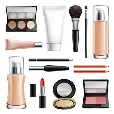 makeup box vectors ilrations for