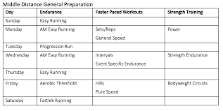 training distance runners for endurance