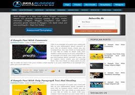 Skill Blogger Template 2014 Free Download