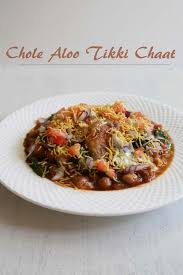 Aloo Tikki Chole Recipe Aloo Tikki Chaat Recipe Chole Tikki Chaat