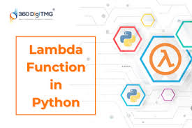 lambda function in python 360digitmg