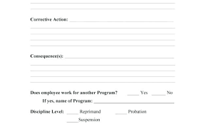 Download By Free Employee Write Up Form Altpaper Co