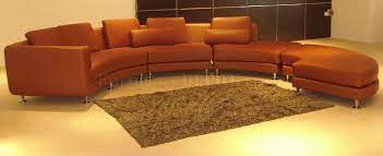 Modular Leather Sectional Sofa