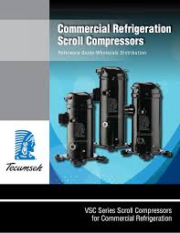 Commercial Refrigeration Scroll Compressors Manualzz Com